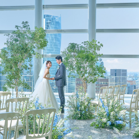 マリオットでしか叶えられないこの場所で永遠の誓いを。和装での人前式も可能