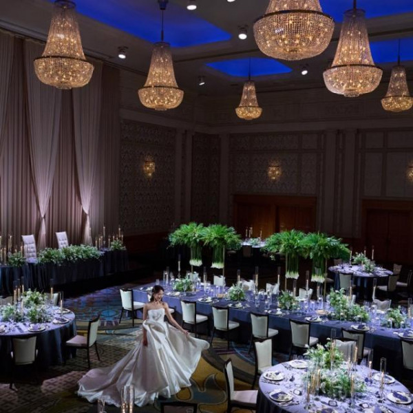 大人数でも安心な披露宴会場をご用意♪