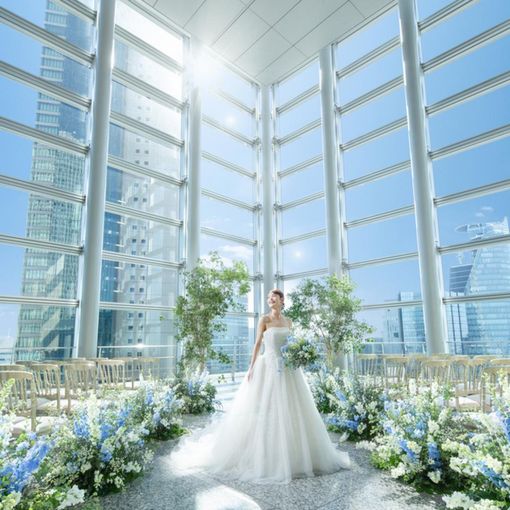 名古屋マリオットアソシアホテルの結婚式の公式写真（1枚目）