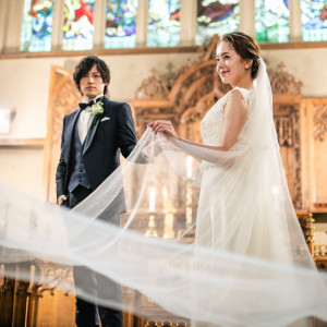 ベールは清らかなものの象徴。今でも花嫁を守るものとして引き継がれております。|マリエール山手(Marriyell YAMATE)の写真(54203828)