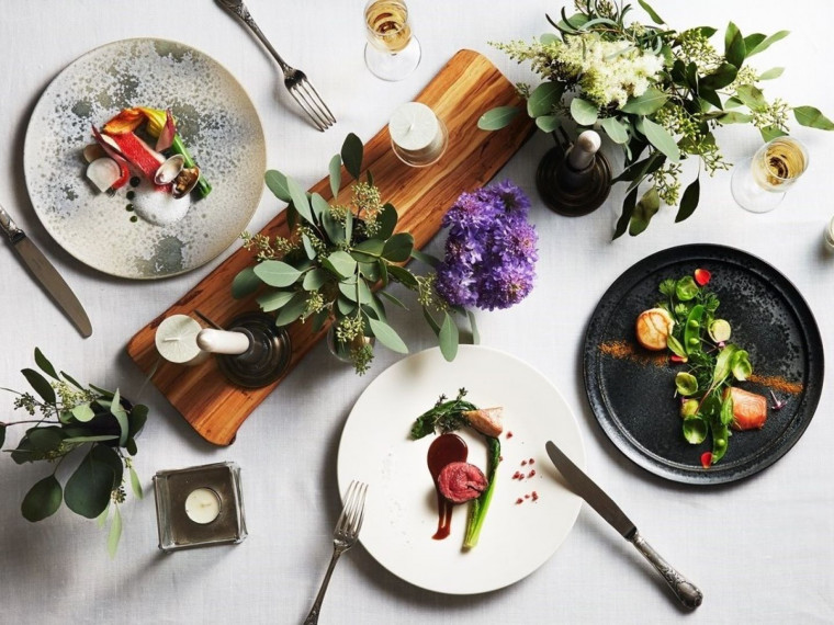 美味しさと華やかさを備えた料理