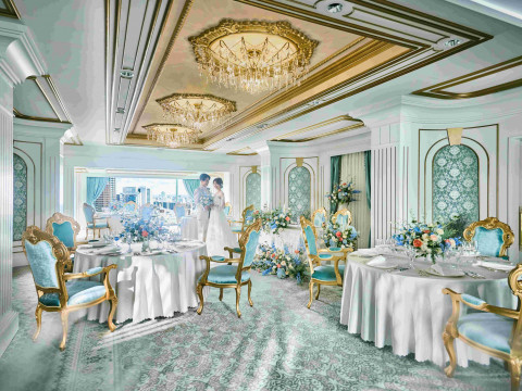 ♥オシャレな【豪華に8角切子グラス付】♥【2ステージ演出素敵な