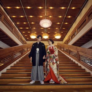 憧れの衣装と大階段|ホテルグランド東雲の写真(9291594)