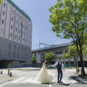 ラヴィール岡山バックに最高の一枚を|ラヴィール岡山の写真(54395352)