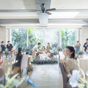 machiリゾート【BLOOM GARDEN (ブルームガーデン)】プライベート＆水が流れるガーデンは緑いっぱいの空間を演出|ラヴィール岡山の写真(54394921)