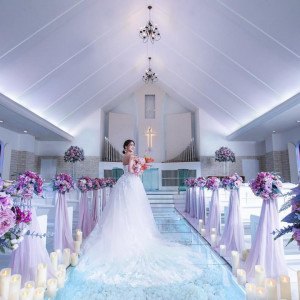 【月イチ開催☆特典】天空チャペル&A5和牛×オマール豪華7種コース試食