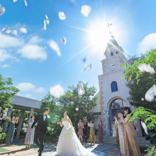 【GW限定】先輩花嫁人気★天空チャペル×貸切庭園セレモニー×絶品試食