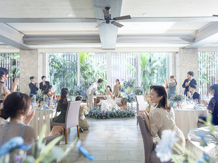 ゲストに最高のおもてなしを。お二人とともに実現します。