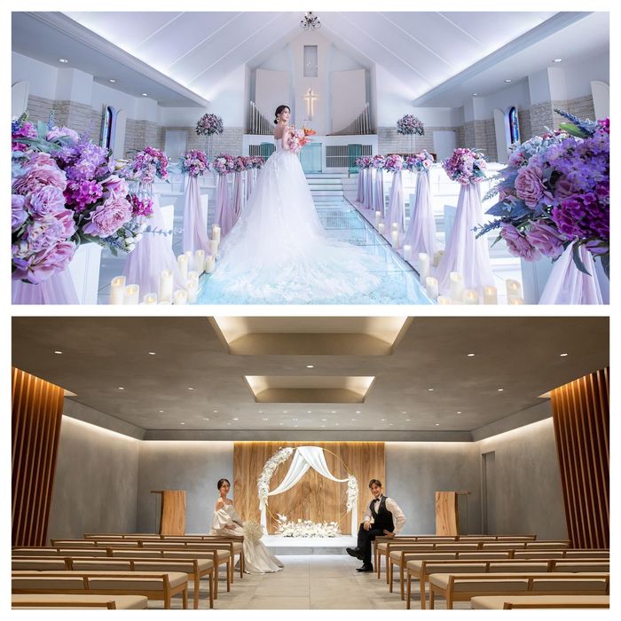 天空のチャペル×緑溢れるガーデンで希望の結婚式 or 「MOA」木のぬくもりを感じる空間。