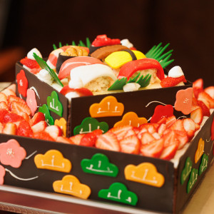ケーキでお寿司のお重箱！|グランドパティオ都城の写真(38778624)