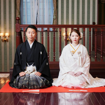 和装・白無垢にて