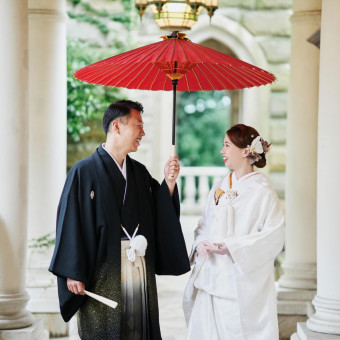 和装・白無垢にて