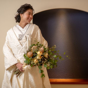 白無垢の伝統的な花嫁姿も映える|ホテルモントレ仙台の写真(39578751)