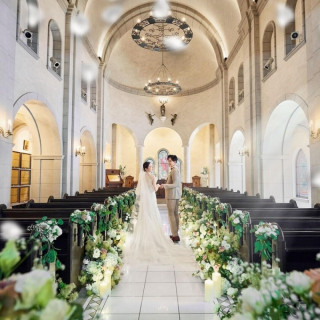 当館人気No.1【白亜のチャペル感動体験】贅沢試食＊180万優待