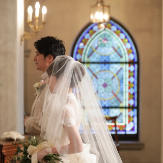 美しいチャペルで憧れの挙式