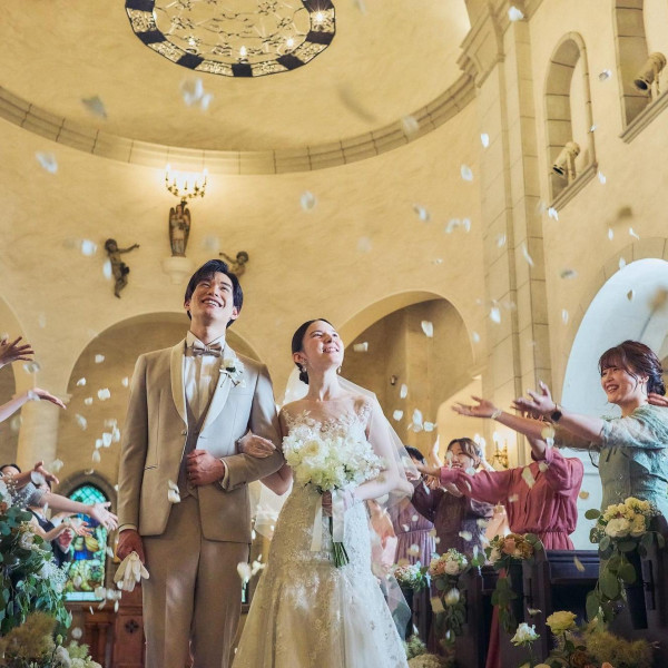 想い描いた憧れのウエディング