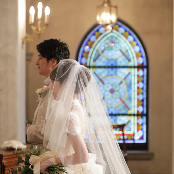 美しいチャペルで憧れの挙式