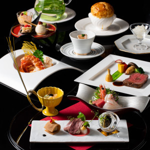 幅広い世代のゲストに人気のお箸で食べられる京フレンチ。|京都ブライトンホテルの写真(29804107)