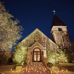 ナイトウエディングで思い出に残る結婚式を♪|京都ノーザンチャーチ北山教会の写真(12309836)