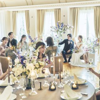【教会口コミ1位】黒毛和牛試食×生花香るチャペル×貸切邸宅W