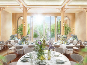 開放的で広々としたバンケット|アーフェリーク迎賓館（熊本）/テイクアンドギヴ・ニーズウェディングの写真(57758663)