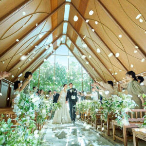 当館人気No1【アマギフ2万】森のチャペル*挙式体験＆コース試食