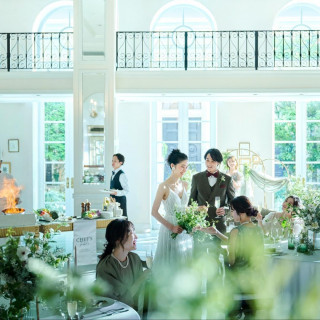 ≪当館支持率No1≫緑溢れる！新チャペル&オープンキッチン料理演出体験