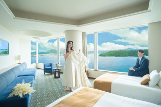結婚式当日はゆっくり宿泊|グランドプリンスホテル広島の写真(56582706)