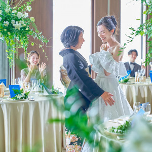 普段言葉に出来ない想いを結婚式で伝えてみよう|グランドプリンスホテル広島の写真(45421463)