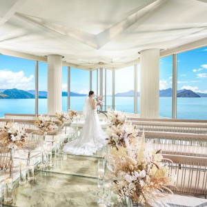 下見した会場の写真