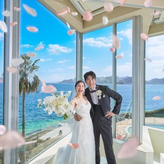 海と空に囲まれたオンリーワンチャペル