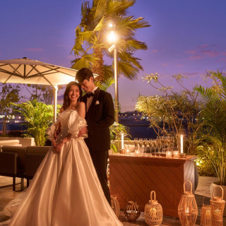 【駅チカリゾート】海見えチャペル見学＆豪華試食＆お土産パン付