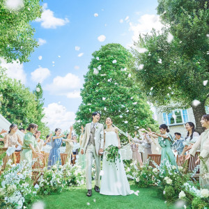 広大なガーデンで挙式が叶う|アニヴェルセル 大宮の写真(55188101)