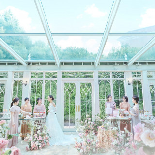 雨の日も安心なアトリウムもご用意♪