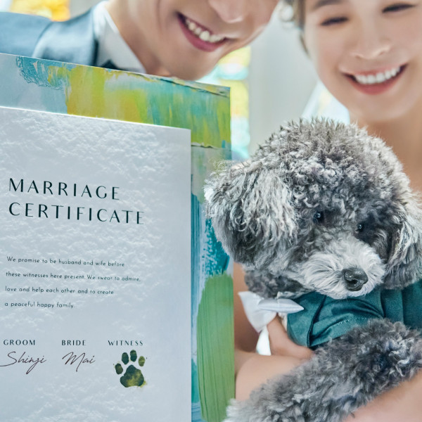一緒にアットホームな結婚式が叶う♪