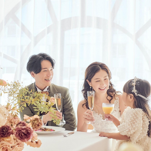 お子様がいるおふたりにしかできない素敵な結婚式をご提案致します