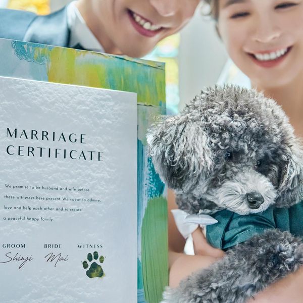 一緒にアットホームな結婚式が叶う♪