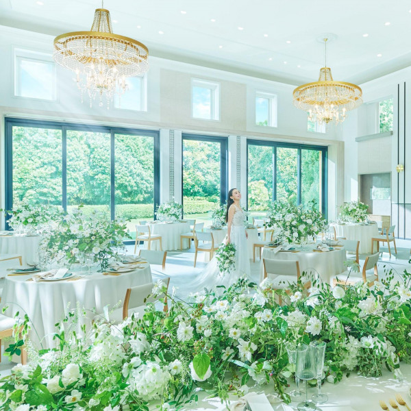 雰囲気の異なる3つの邸宅から選べるのが魅力