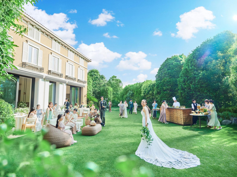 【 貸切ガーデン*】アットホームなガーデンウエディング