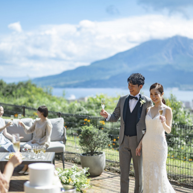 ガーデンウェディング｜SHIROYAMA HOTEL kagoshima（城山ホテル鹿児島