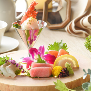 新鮮なお魚をお刺身だけでなくお寿司でもお召し上がりください！