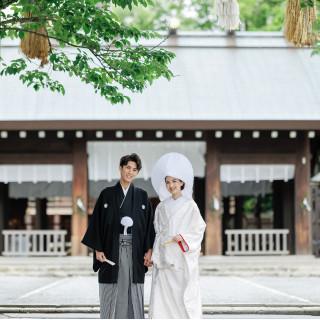 150年の歴史誇る伊勢山皇大神宮での本格挙式