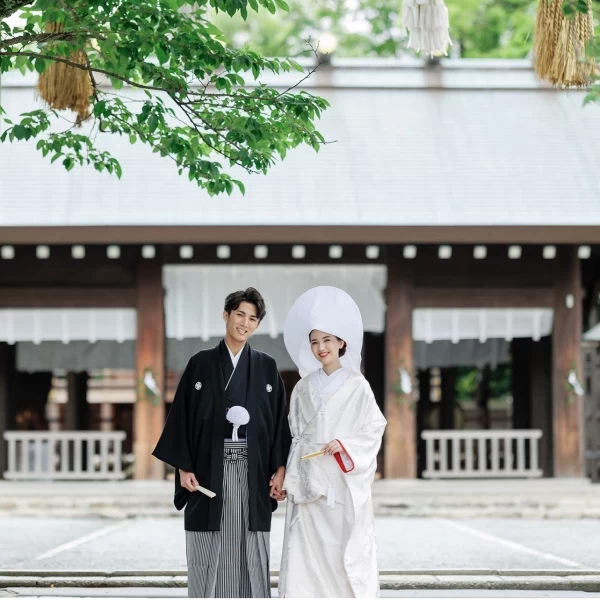 150年の歴史誇る伊勢山皇大神宮での本格挙式