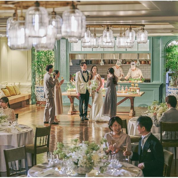新会場《バンブーガーデン》誕生記念プラン登場！オープンキッチンから、出来立て料理のおもてなしも