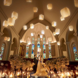 【初見学◎】憧れ大聖堂×邸宅W*まるごと結婚式体験*Amazon5千円