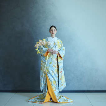 様々な色打掛も選べる