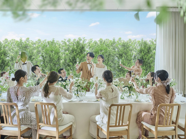 【家族と親しい友人と楽しむ】おいしい料理でもてなす少人数婚