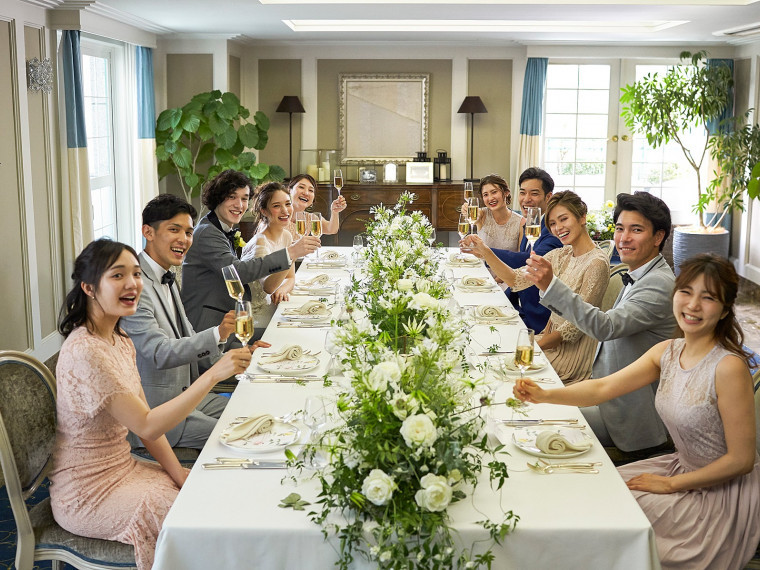 【～40名】テラス付パーティルームで叶えるアットホーム結婚式