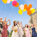 「プライベートガーデン」ではゲストの皆様とバルーンリリースなどの演出もお楽しみいただけます!
