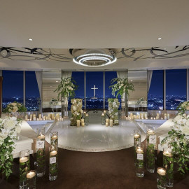 夜景がきらめくスカイチャペル×ナイトウエディングフェア**